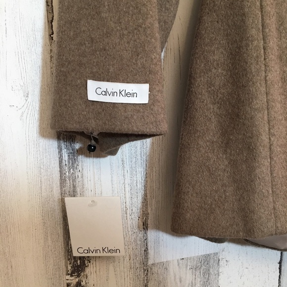 Calvin Klein Wool Blend PeaCoat 2X - Picture 5 of 9